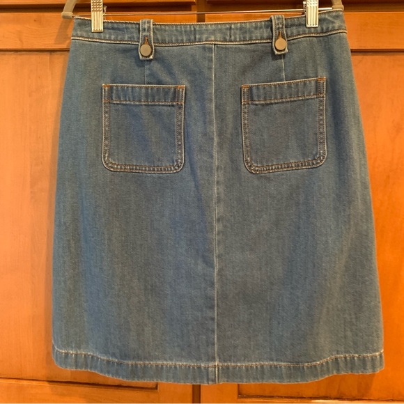 Ann Taylor Loft/Jean Skirt/Size 10 - Picture 9 of 14